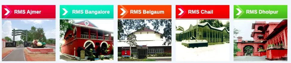 List of 5 Rashtriya Military Schools in India - Chail Ajmer Belgaum Bengaluru Dholpur